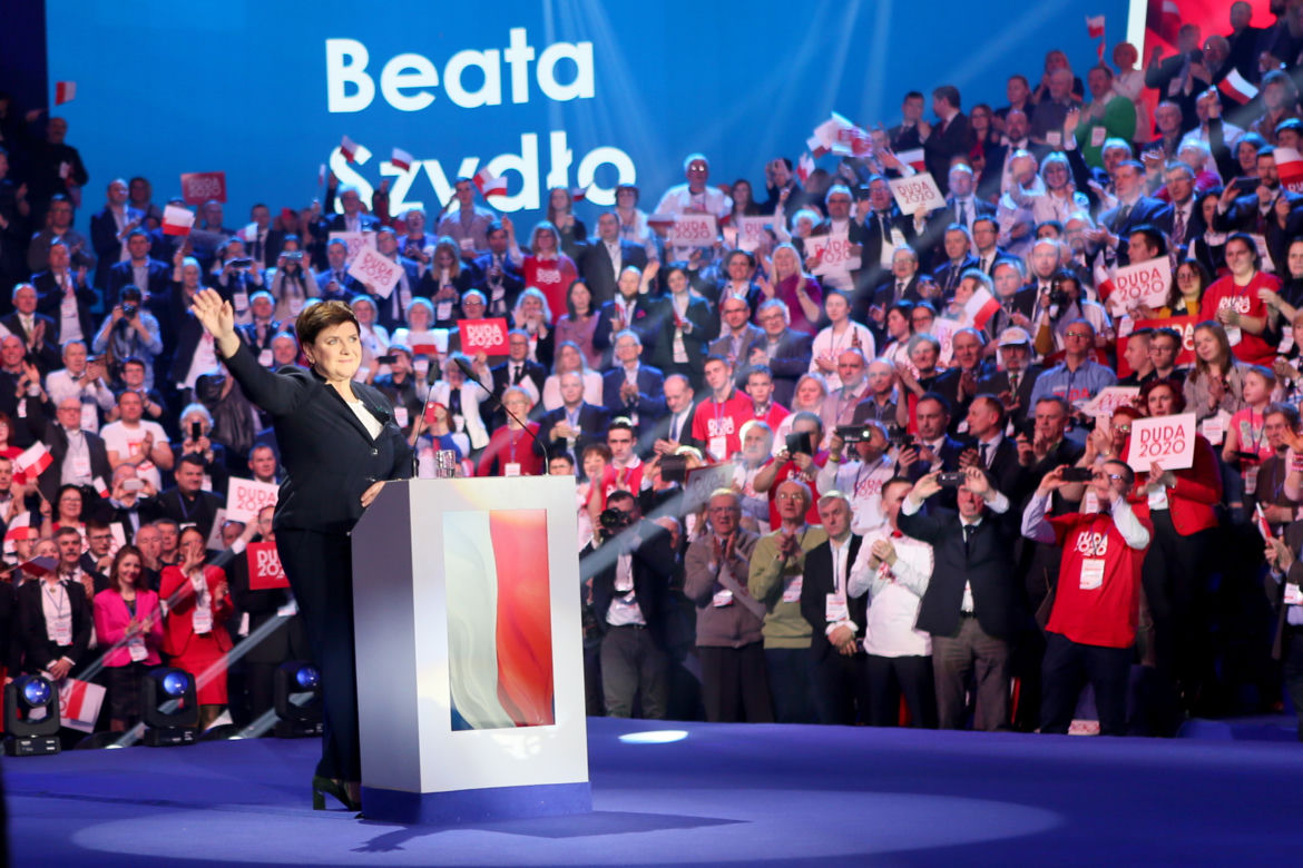 Beata Szydło w młodości