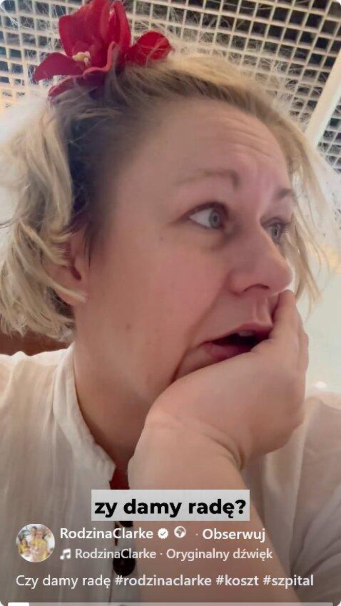 Dramat w rodzinie słynnych pięcioraczków. Dominika Clarke zalała się łzami. „Słowo operacja mnie przeraża”