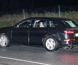 nowe Audi Q7 podczas testów