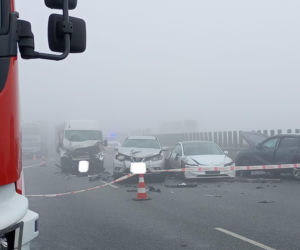 Tragiczny wypadek na A4. W karambolu zginęła 1 osoba