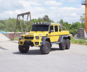 Mercedes-Benz G63 AMG 6x6 po tuningu Mansory