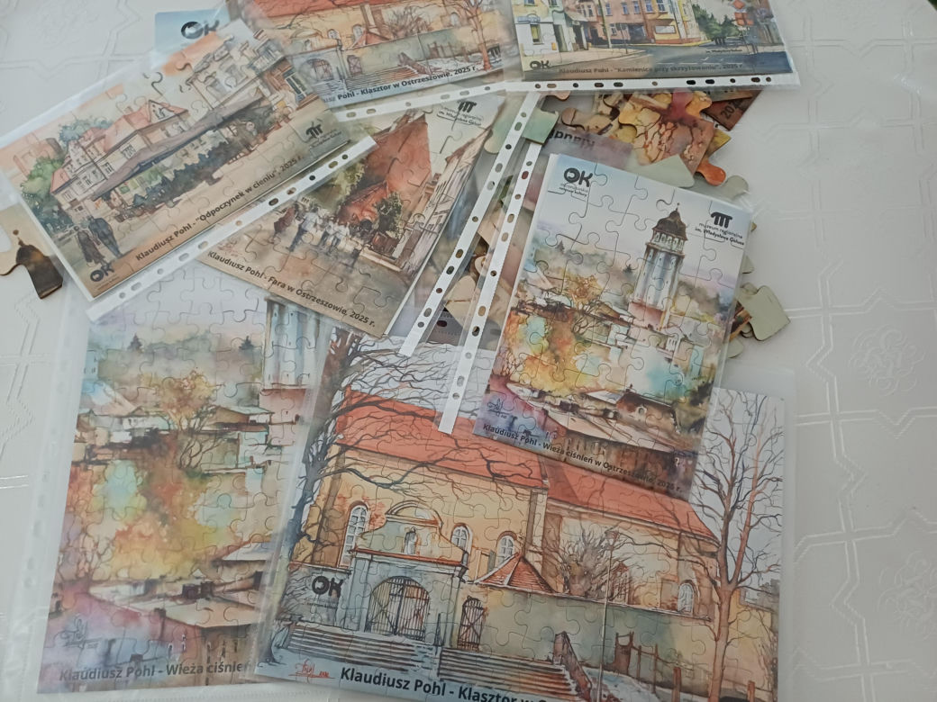 Kolorowe puzzle z Ostrzeszowem!
