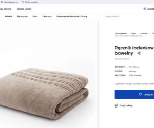 MEGA tanie ręczniki w Pepco