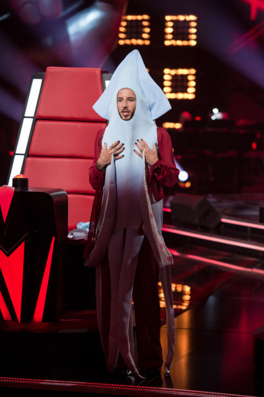 The Voice of Poland: Michał Szpak znów szokuje stylizacją!