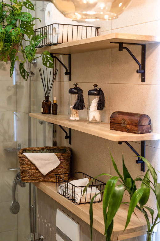 Łazienka boho - inspiracje