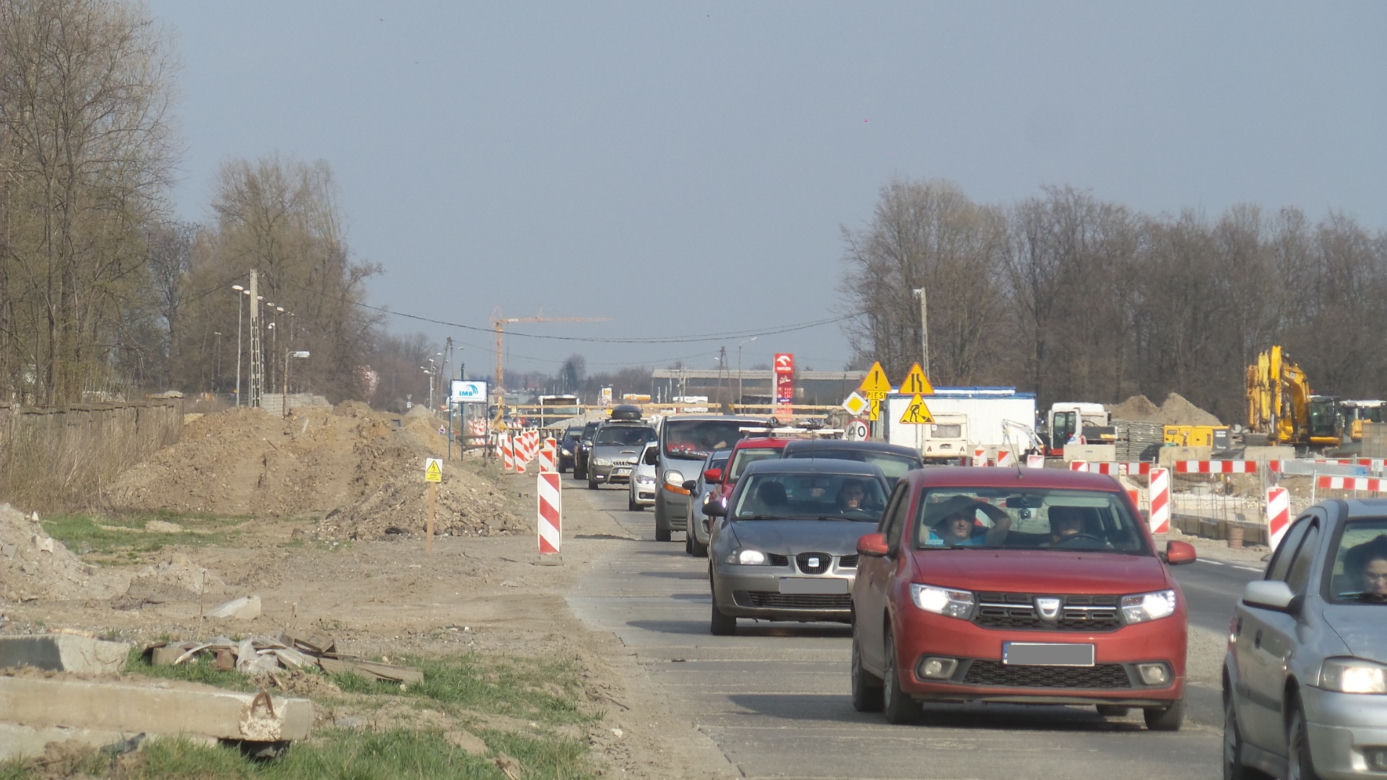 Kraków: Prace na Igołomskiej idą pełną parą, wielka inwestycja trwa