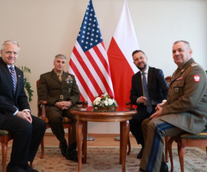 Władysław Kosiniak-Kamysz po spotkaniu z gen. Mahoneyem