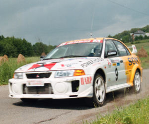Rajd Polski, Mitsubishi Lancer Evo