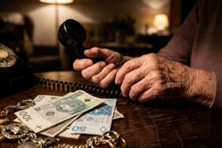 Oszustwo na policjanta w Poznaniu. 17-latek wpadł na gorącym uczynku