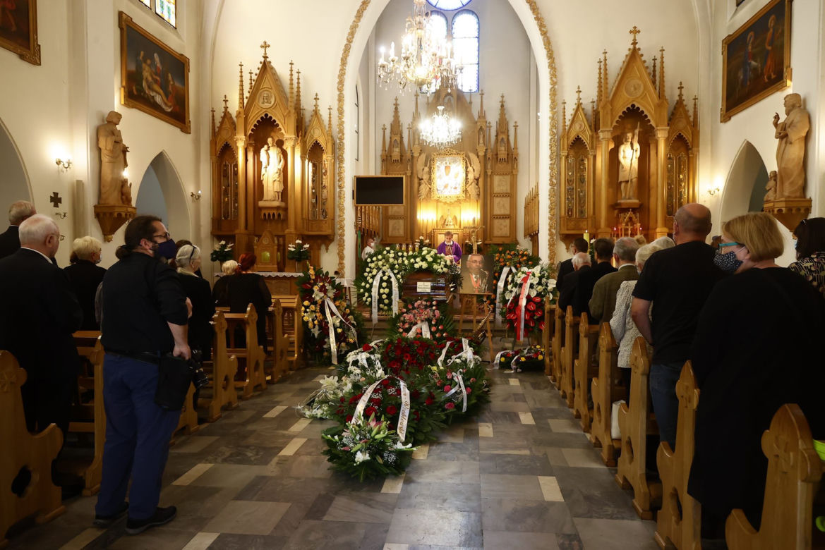 Pogrzeb Jerzego "Dudusia" Matuszkiewicza
