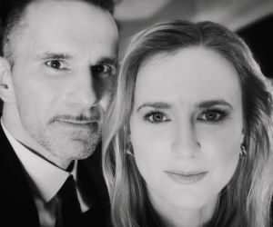 M jak miłość na planie. Kamil Gryc (Marcin Bosak), Julia (Marta Chodorowska) 
