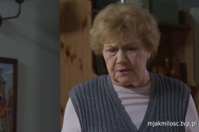 M jak miłość odcinek 1305, Barbara (Teresa Lipowska)