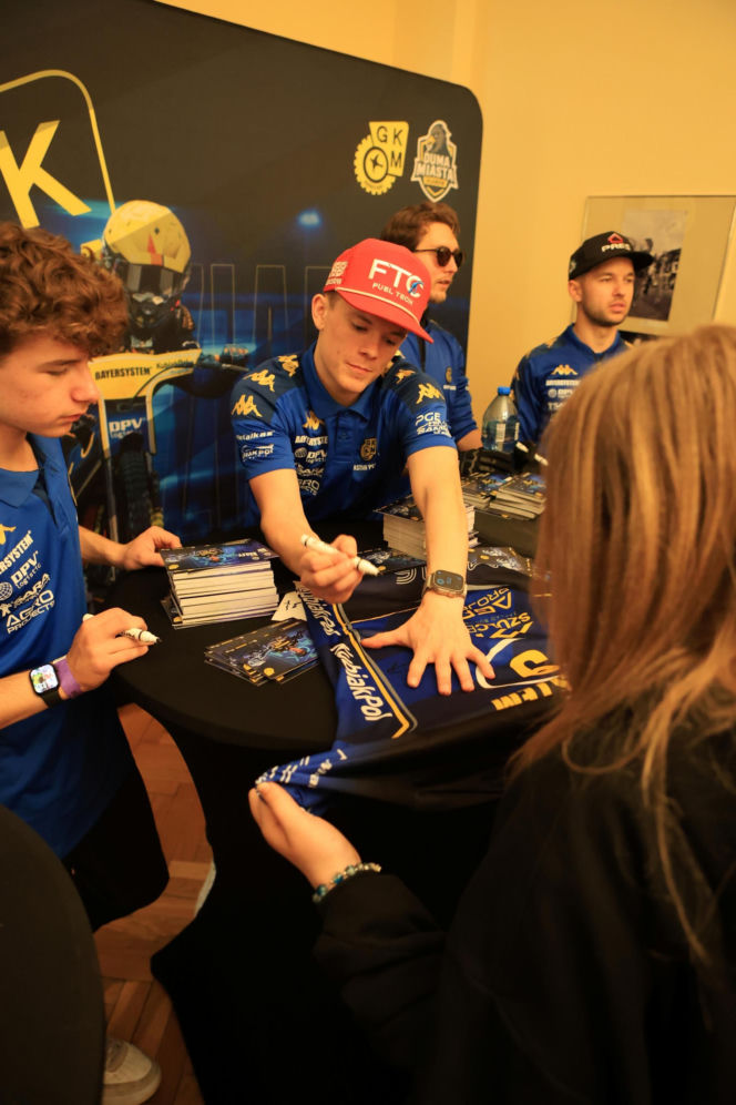 Kibice spotkali się z zawodnikami GKM-u Grudziądz