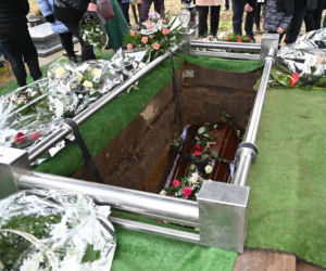 Pogrzeb Ewy Orłowskiej w Starogardzie Gdańskim. Zginęła z ręki kochanka