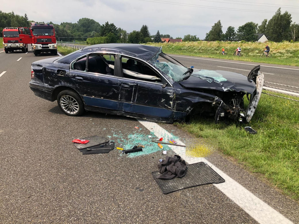 Dachowania na A4 i DK94 koło Tarnowa