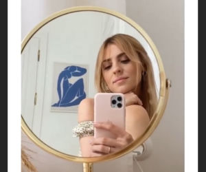 Kasia Tusk sama ścina grzywkę