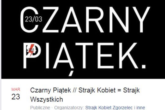 Czarny Piątek. Kobiety znów wyjdą na ulice