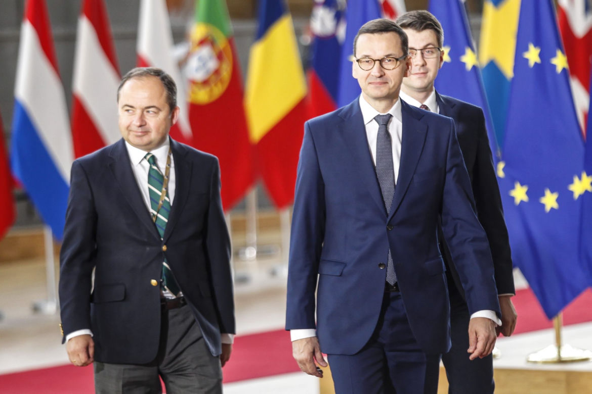 Premier Mateusz Morawiecki w Brukseli