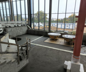 Modernizacja Pływalni Akwawit w Lesznie stan na październik 2026