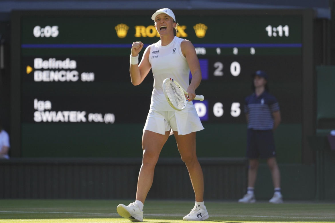 Iga Świątek Wimbledon 2025