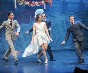 Bodo. Eugeniusz Bodo (Tomasz Schuchardt), Karol Hanusz (Eryk Kulm), Witold Roland (Stefan Pawłowski), Alina Welińska (Karolina Gorczyca)