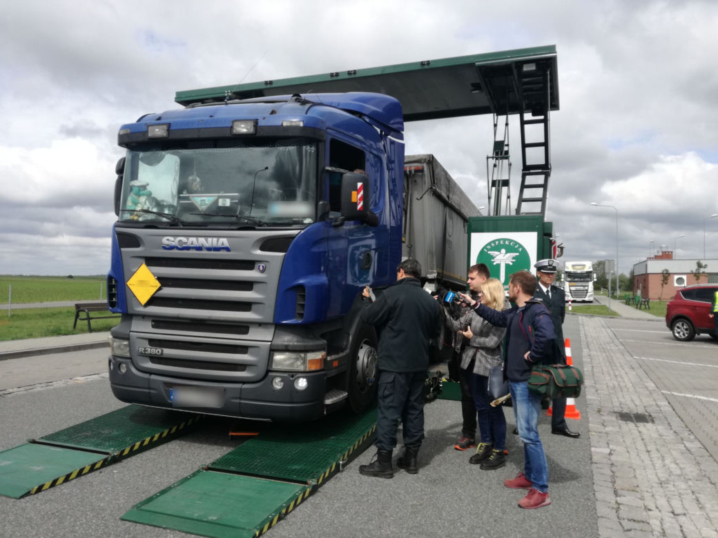 Mobilna Stacja Diagnostyczna Inspekcji Transportu Drogowego