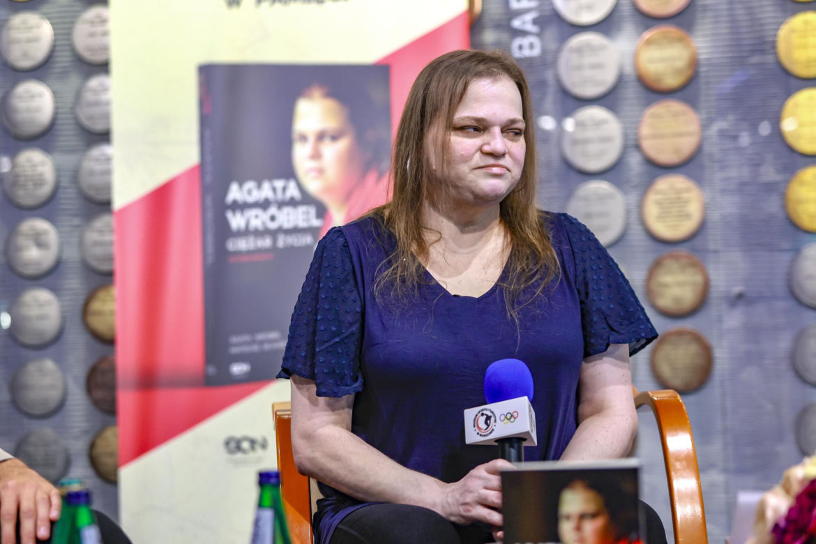 Dawno niewidziana Agata Wróbel pojawiła się na premierze autobiografii. Tak dziś wygląda medalistka olimpijska