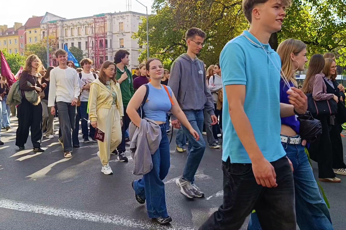 "Spacerek na uniwerek" w Szczecinie