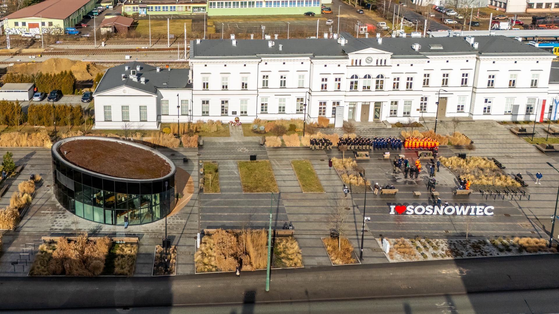 Przebudowa linii kolejowej E65 w Sosnowcu, remonty wiaduktów, dworca, peronów