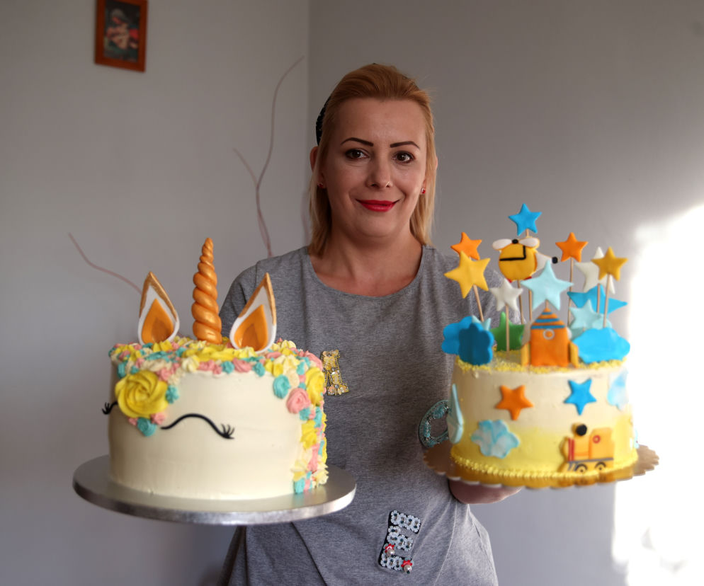 Jadwiga Kwater piecze pyszne torty