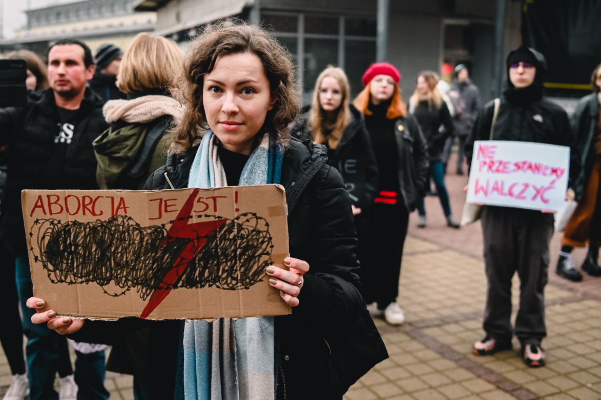 Protest aborcyjny w Gdańsku