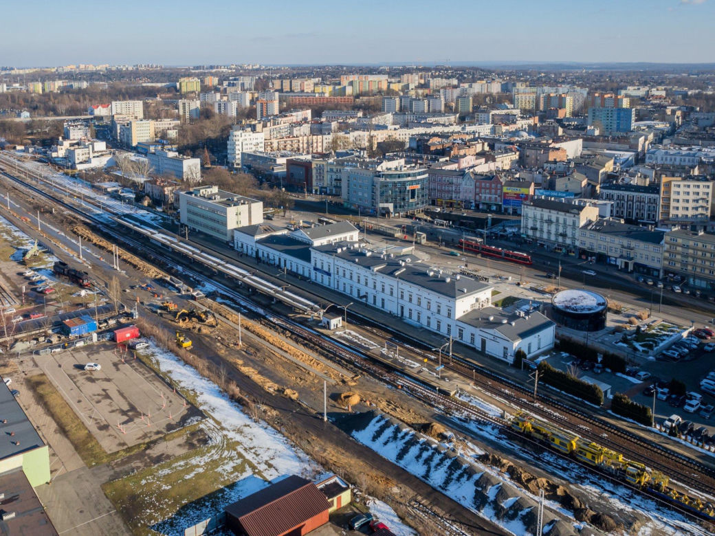 Modernizacja linii kolejowej między Będzinem i Katowicami Szopienicami