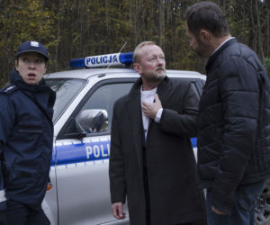 Znaki odc. 1. Michał Trela (Andrzej Konopka), Jonasz (Andrzej Mastalerz), Adrianna Nieradka (Helena Sujecka)