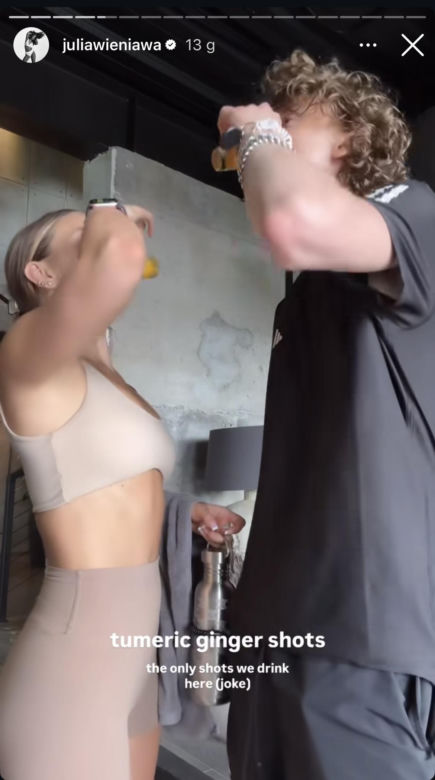 Julia Wieniawa na Bali
