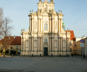 Szopka w kościele Wizytek