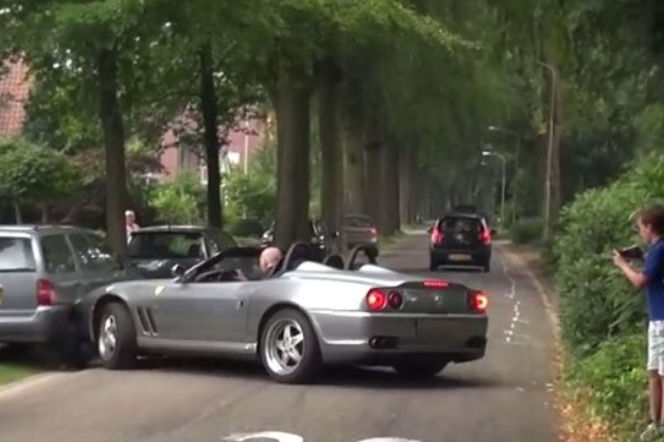 Rozbił Ferrari 550 Barchetta