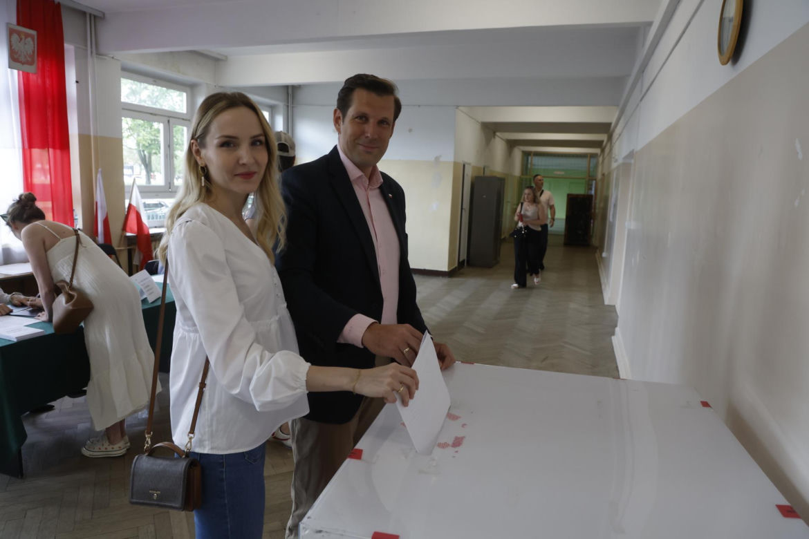 Wybory do PE. Tak głosowali politycy w Warszawie 