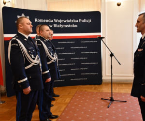Podlascy policjanci mają nowego komendanta wojewódzkiego