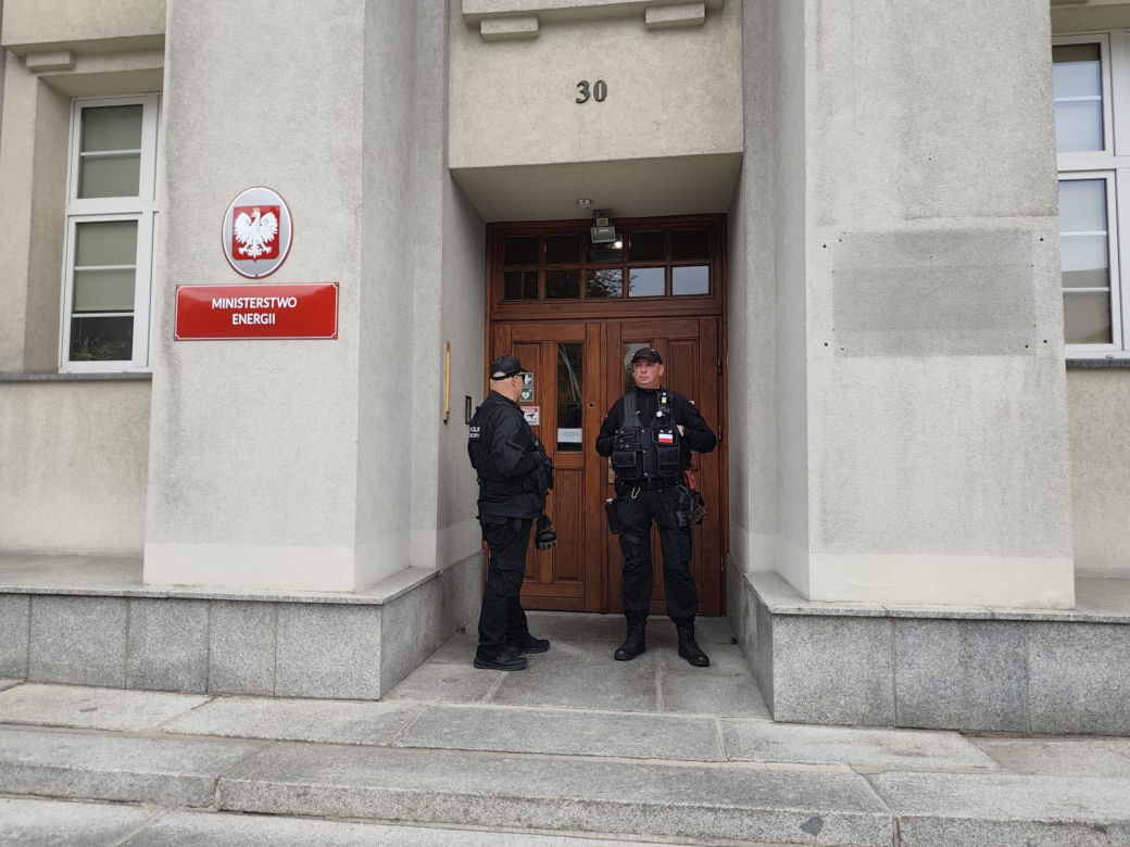 Protest górników i hutników