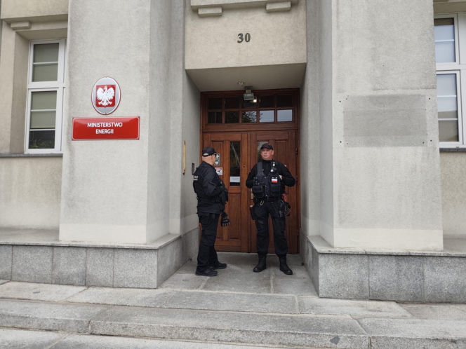 Protest górników i hutników