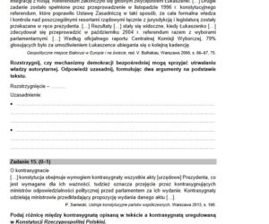 Matura próbna 2021 z WOS-u. Czy rozszerzenie było trudne? Zobacz arkusze CKE i odpowiedzi