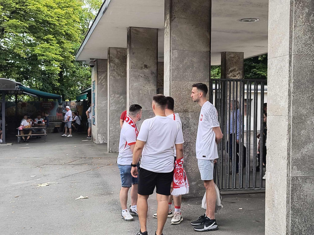 Euro 2024. Kibice przed meczem Polska - Austria w Berlinie