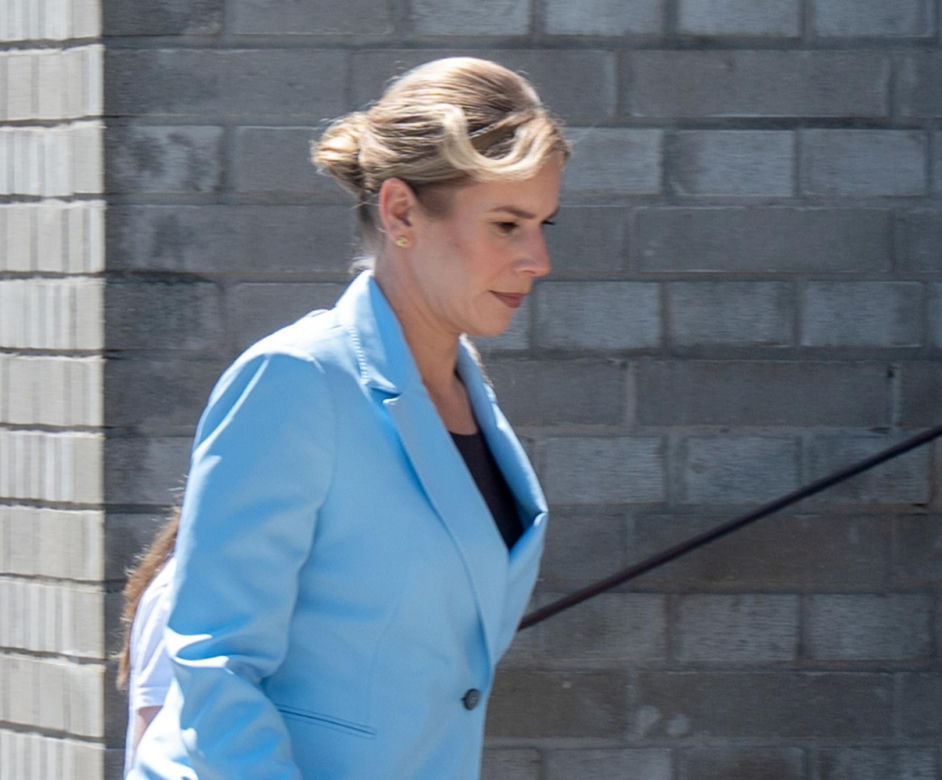 Marta Nawrocka z córką Kasią na zakończenie roku szkolnego