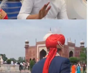 Donald Tusk śmieje się z Tuska tańczącego w turbanie!