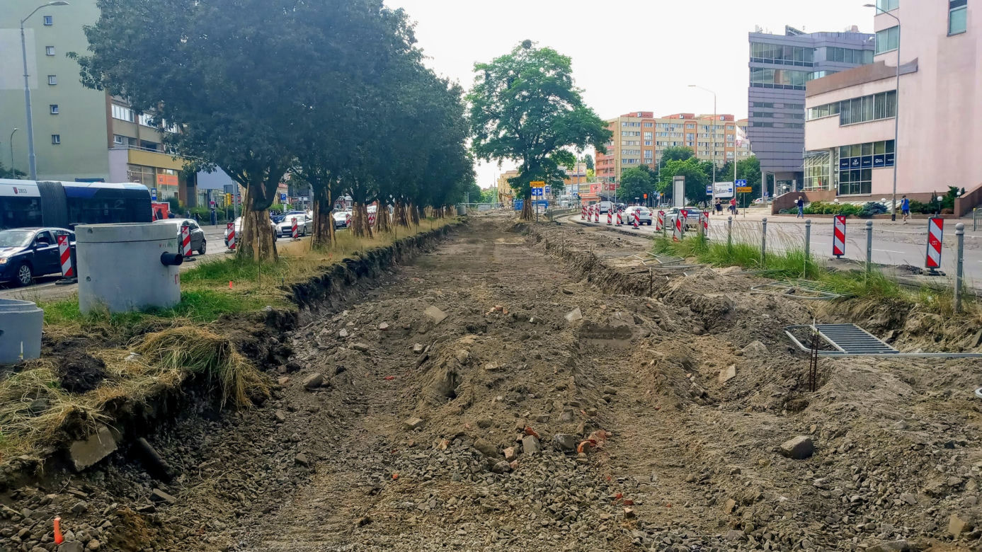 "Torowa rewolucja" w Szczecinie - czerwiec 2021