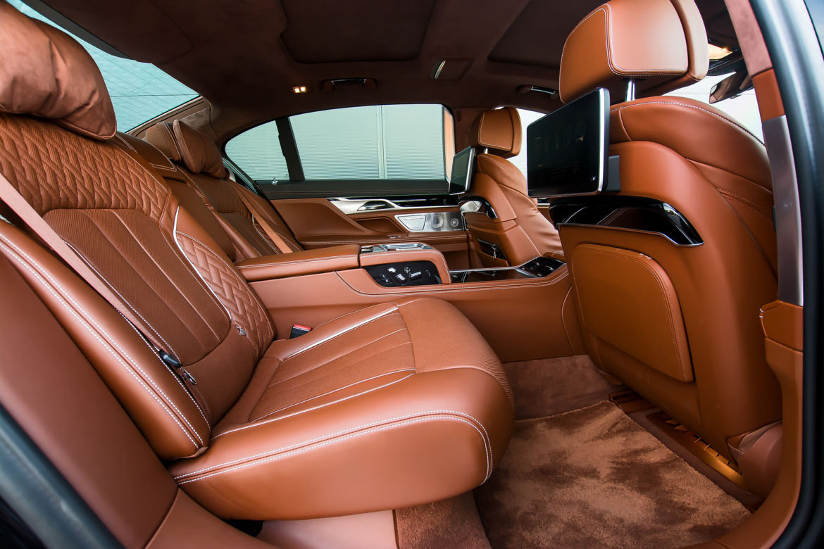 BMW serii 7 G12 wnętrze pakiet BMW Individual
