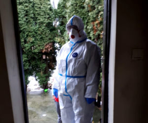 Miał covid. Został wyrzucony z mieszkania 