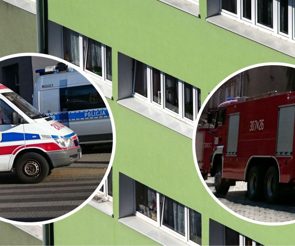 Katastrofa na łódzkim Manhattanie. Winda runęła z 15. piętra! Razem z nią dwie osoby
