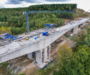 Budowa drogi S19 i najwyższej estakady w Polsce