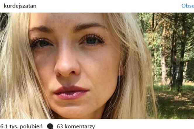 Basia Kurdej-Szatan - na co choruje aktorka?